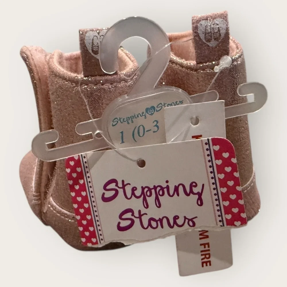 Stepping Stone Pink Baby Cowboy Boots